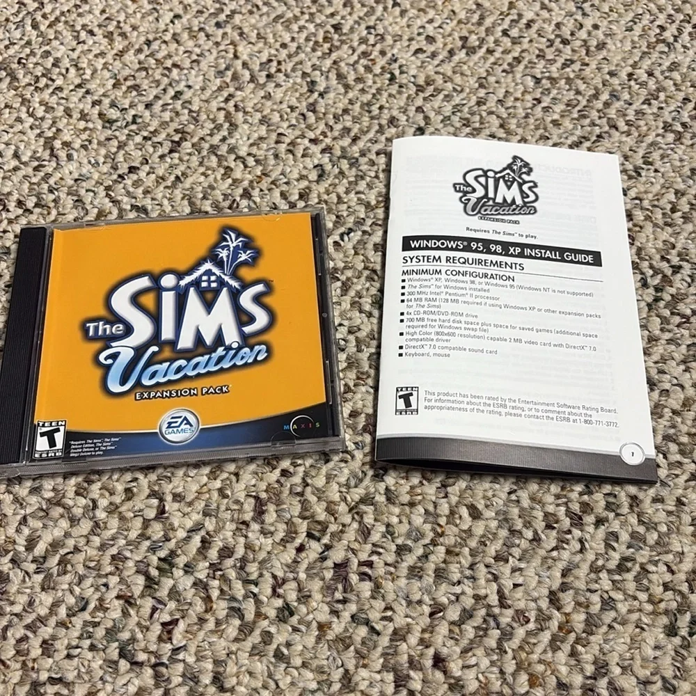 The Sims Vacation Expansion Pack PC Game